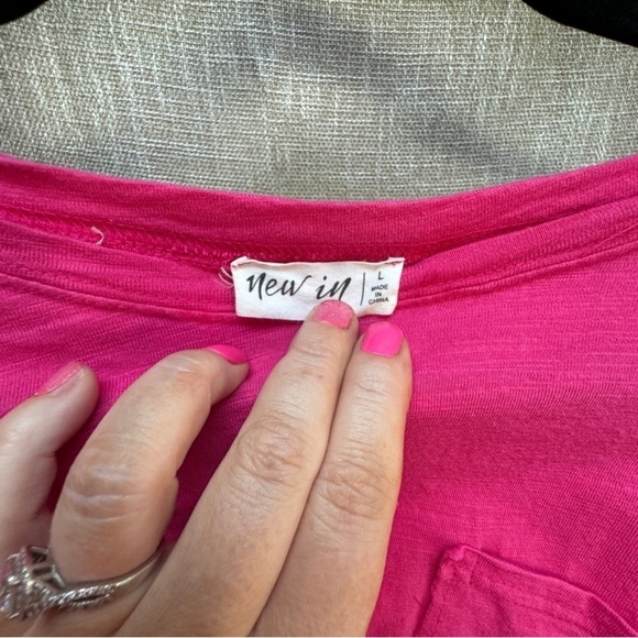 New In Casual Link Pocket Tee Shirt Dress - Picture 6 of 6